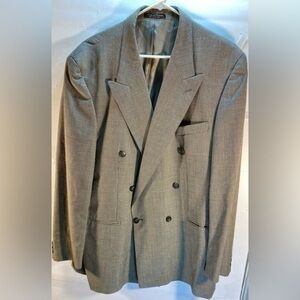 MARCO CELLINI 2 PC WOOL SUIT SIZE 46T